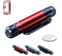 Mini Emergency Car Escape Tool, 2-in-1 Emergency Window Breaker & Seatbelt Cutter, New Breaking Glass Breaker, Car Window Breakers, Automotive Safety Essentials, for Land and Underwater (Red)