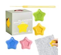 Mini en forma de estrella Borradores 4 - piezas de suministros escolares conjunto Borrador, con adecuado para, estudiantes, niños artistas dibujantes | Multipurpose Outdoor Indoor Utility