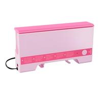 Mini encuadernadora de fusión en caliente, encuadernadora eléctrica con rejilla de enfriamiento, grosor de encuadernación de 21 mm, encuadernación rápida de 2 minutos, para documentos, sumin