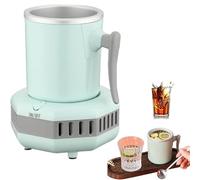 Mini enfriador de agua instantáneo portátil de verano con taza de enfriamiento rápido inteligente, máquina de bebidas frías for el hogar y la oficina, enfriadores multiusos