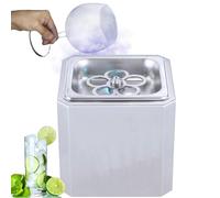 Mini enfriador de vidrio, enfriador de bebidas de enfriamiento instantáneo para bar, escarchador de acero inoxidable de -45 °C con luz LED, enfría bebidas en 6 segundos, ideal para cócteles y cerveza