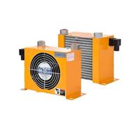 Mini enfriadores de aceite AJ0607T-CA de 40 l/min, intercambiador de calor, ventilador hidráulico for maquinaria de ingeniería. Amplia aplicación(AC220V G)