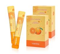 Mini enjuague bucal, enjuague bucal portátil de tamaño de viaje, 0,35 fl.Oz, empaquetado individualmente, para refrescar el aliento, fácil de llevar, imprescindible para el trabajo, viajes, citas