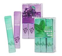 Mini enjuague bucal, enjuague bucal portátil de tamaño de viaje, 0.35 onzas líquidas, empaquetado individualmente, para refrescar el aliento, imprescindible para el trabajo, viajes, citas (40 piezas),