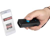 Mini escáner de código de barras, lector de códigos QR portátil 1D/2D, USB y Bluetooth, escáner de tamaño de bolsillo portátil para POS, inventario, minorista, almacén, PC y móvil, 3 en 1