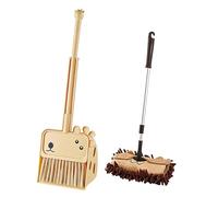 Mini Escoba con Recogedor para Niños, con Conciencia De Limpieza, Rosa, Juego De Escoba Y Recogedor para Niños, Juego De Juguetes De Limpieza, Herramientas De Realistas, para Uso De Y N