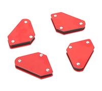 Mini Escuadras Magnéticas para Soldar,Escuadras Soldadura,Soporte Magnético de Soldadura,45 °, 90 °, 135 °,4 Unids,Para Posicionador en Soldadura, Marcado, Instalación de Tuberías