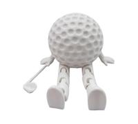 Mini Escultura de golf - Figura de escritorio 3D para pantalla creativa, modelo articulado flexible con colocación dinámica, decoración de sala interactiva para coleccionistas adolescentes,