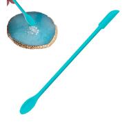 Mini espátula de silicona, juego de espátulas de silicona, de sellado de cera, espátula, espátula reutilizable para cocina, cocina, belleza, maquillaje, cosméticos, loción, resina