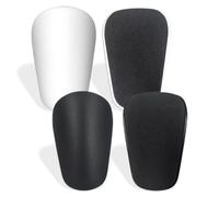 Mini Espinilleras de Fútbol, 2 Pares, Espinillera Ligera, Espinilleras Pequeñas, for Men Women Boys Girls, para Niños, Jóvenes, Adultos Equipo, para Principiantes de Juegos de Fútbol, 10 x 6 cm