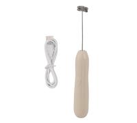 Mini Espumador de leche portátil, batidor eléctrico recargable por USB, mezclador de bebidas, fabricante de espuma de acero inoxidable de 3 velocidades para el hogar