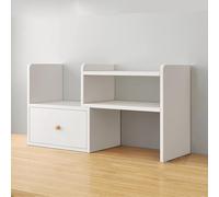 Mini estantería multicapa, organizador de escritorio que ahorra espacio, estantería de escritorio moderna para decoración de oficina y hogar, elegante solución de almacenamiento para libros y