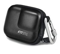 Mini estuche de transporte FiTSTILL de PU negro para Go Pro Hero 13, estuche r gido de viaje negro para Hero 12/11/10/9/8/7/(2018)/6/5, DJI Osmo