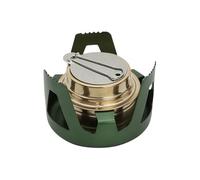 Mini estufa de alcohol - Quemador de alcohol | Horno portátil al aire libre para acampar, senderismo, mochila | Mini calentador compacto para cocina de picnic, equipo de preparación de emergencia