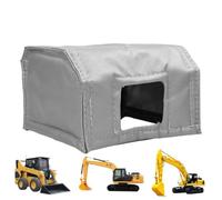 Mini Excavator Muffler Heat Shield - Fiberglass 18x17x13cm 7.09x6.69x5.12in