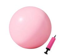 Mini Exercise Ball - 25cm Fitness Training Sphere, Portable Stretching Accessory, Soft Elastic Balance Aid, Compact Workout Equipment | Household Gym Usage, Pilates Yoga Practice, Figure Sculpting