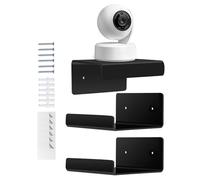 Mini Expositor de Pared - Almacenamiento Invisible 10 Cm, Estante De Libros Moderno, Soporte De Colección | Especias Figura Juguete Escaparate Oficina Dormitorio Cinta Adhesiva Kit De Perforación