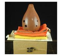 Mini F-tone Ocarina Kit De Flauta Ocarina Bonita De 10 Agujeros Instrumentos Musicales Profesionales Para Principiantes Con Accesorios(Style 2)