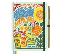 Mini Familienplaner 2025 für die Handtasche für bis zu 5 Personen in DIN B6. Familienkalender 2025 mit stabilem Hardcover. Viel Platz für Termine und ... Stundenplan, Feiertage, Schulferien uvm.