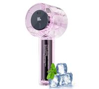 Mini Fan Handheld, Rechargeable Cooling Device, Adjustable Wind Speed with Sturdy Layer, Outdoor Utility with Refined Texture, 4.9x5.4x12.9 cm Portable Category, Travel Picnic Hiking Fan for Women Men
