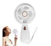 Mini Fanhhold FAN - FAiN de carga USB, ventilador portátil USB portátil | Portátil Poatil, ventilador de mano de bolsillo, mini ventilador de viaje, un personal con luz deslumbrante para
