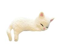 Mini figuras de gato - PVC 4-4,5 cm | Estufa decorativa de gatito | Figuritas | Estatua de gato pequeño para estantería, gatito miniatura para escritorio, acuario, coche, oficina, decoración de