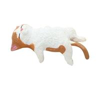 Mini figuras de gato - PVC 4-4,5 cm | Estufa decorativa de gatito | Figuritas | Estatua de gato pequeño para estantería, gatito miniatura para escritorio, acuario, coche, oficina, decoración de