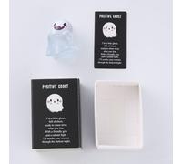 Mini figuras de resina que brillan en la oscuridad para decoración de Halloween, adornos impermeables y resistentes a la decoloración para entornos únicos de fiesta y proyectos de bricolaje (C y C)