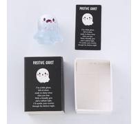 Mini figuras de resina que brillan en la oscuridad para decoración de Halloween, adornos impermeables y resistentes a la decoloración para entornos únicos de fiesta y proyectos de bricolaje (B y B)