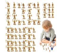 Mini figuras de soldado - Gran colección de miniaturas de antiguos, juego de tropas del ejército de pintado, juego de estrategia | Aula, aprendizaje, diorama, manualidades