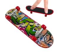 Mini Finger Skating Board Set-Pequeña escala Toy Skate Decks para adolescentes y coleccionistas | Fun Pocket Trick Game Holiday, Birthday Surprises, Classroom Rewards, Interactive Desk Play