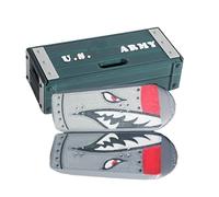 Mini Fingerboard Finger Toy - Desktop Skateboard for Tricks Practice | ABS Deck with Alloy Trucks, Smooth Rolling Wheels, Portable Fidget Play Set for Teens Adults, Finger Toys