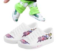 Mini Fingerboard Shoes - Resin 2cm Pair | Finger Toy Miniature Sneaker