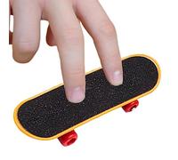 Mini Fingerboard Skateboard - 5.43x1.18x1.69in Small Creative Finger Skateboard | Durable Tiny Fingerboards With Wheels, Hand Toy For Kids, Party Favors, Mini Skate Set, Desk Fun, Collectible Finger T
