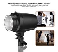 Mini flash estroboscópico NiceFoto GY-180 180W 5500K GN38 para estudio fotográfico