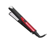 Mini Flat Iron Smart Ceramic Turmaline Hair Straightener Tecnología Iónica Negativa con Guante Resistente Al Calor 2 en 1 Ceramic Hair Straightener Curler