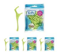 Mini Flosser, 36 ud., hilo dental, herramienta de eliminación de la paca dental eficaz para una limpieza interdental sencilla, para espacios estrechos (Paquete de 4)