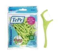 Mini Flosser, 36 ud., hilo dental, herramienta de eliminación de la paca dental eficaz para una limpieza interdental sencilla, para espacios estrechos