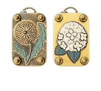 Mini Flower Press Kit, Portable Metal Pocket Flower Press | For Tiny Plants With Pressing Paper, DIY Flower Craft Kit For Hiking, Nature Collecting And Creative Projec(Set 3)