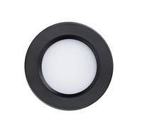 Mini Foco LED Empotrable Compacto 55mm Negro 3W DC12V Equivalente 25W - Luz Diurna 6000K