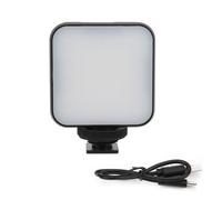 Mini foco LED portátil ST-48B, recargable, para smartphone, uso en interiores y exteriores, para fotografía, videografía y creación de contenido.