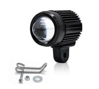 Mini focos LED de doble color de 60 W para espejo retrovisor de motocicleta, soporte para foco con chip
