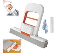Mini Foldable Desktop Mop,2025 New Portable Mini Sponge Mop, Self-Squeeze Desktop Cleaning,Mini Mops for Small Spaces,Lightweight Replaceable,Wet and Dry Use Cleaning System (2)