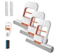 Mini Foldable Desktop Mop, Portable Foldable Desktop Mop, Wet and Dry Use Cleaning System, Mini Lazy Hand Wash Short Device, for Bathroom, Kitchen (3Pcs)