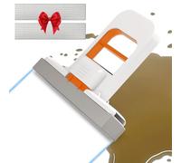 Mini Foldable Desktop Mop, Portable Mini Cleaning Sponge Mop, Easy to Hold, no Need to Wash The mop by Hand for Bathroom, Kitchen, Desktop, Glass, Home, Car, Small Spaces (White)