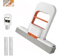 Mini Foldable Desktop Mop,Wet and Dry Use Cleaning System, Mini Sponge Mop,Portable Cleaning , for Bathroom, Kitchen, Desktop, Glass, Living Room, Car-A