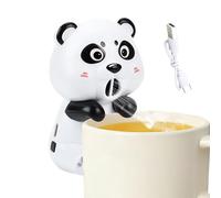 Mini Food Cooling Fan, 3 Speed Cute Panda Portable Gadget, 3.86x2.68x2.36 Inches Milk Cooler, Comfort Aid with Festival Style, Compact Supply with Travel Use, Home Accessories for Coffee Water Soup