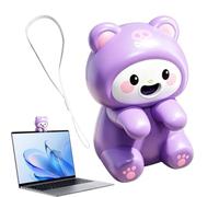 Mini Food Cooling Fan - Enjoy Meals Without Waiting | Quiet USB Rechargeable Soup Cooler With Cute Animal Design | Perfect For Home Office Kitchen Camping, Cools Coffee Tea Stews Baked Goods Fast