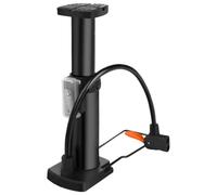 Mini Foot Pump - High Pressure Inflator | Portable Air Pump | Tiny for Inflatable Tools Bike BallCompact Foot-Actuated Metal & PA Construction, Multi-Nozzle Caster for Bikes, Cars, Balls