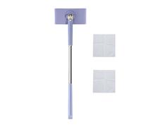 Mini fregona de mano, mini fregona para baño, escoba limpiadora de suelos de 27.55 pulgadas de longitud para limpieza del hogar, cocina, apartamento, baño, limpieza de la casa